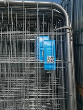 40er SET | Bauzaun Runde Ecken | 3,5 x 2,0 m | Mobilzaun 140 lfm | Lieferung 0€