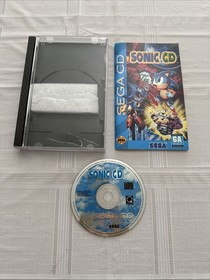 Sonic CD (Sega CD) CIB Complete In Box w/ Manual UNTESTED