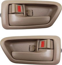 2PCS Front  Rear Inside Interior Door Handle Replacement Compatible with 19