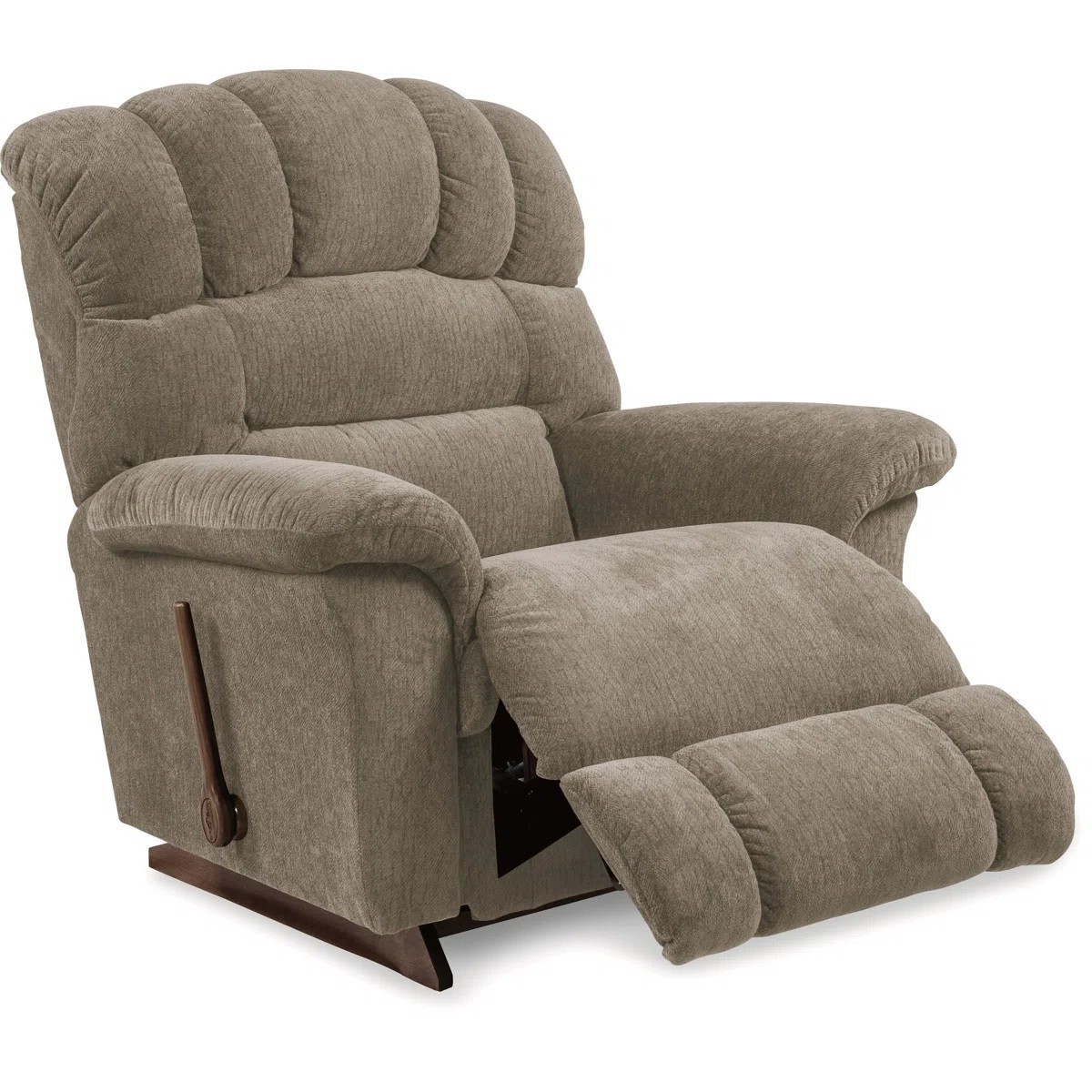Lazy Boy Rocker R Oversized La-Z-Boy Manual Rocker Recliner Beige Lazyboy Chair Big Tall ...