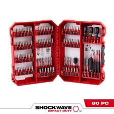 Milwaukee 48-32-4094 SHOCKWAVE Impact Duty Driver Bit Set - 80PC