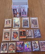 🔥 NBA Card Lot PSA/BGS Graded, Kobe, Iverson, T-Mac, Mitchel, Rookies and HOF🔥