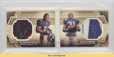 2009 Exquisite Collection Gold 10/10 Knowshon Moreno Donald Brown Auto READ 0af