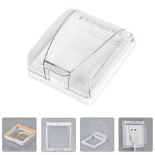 4 Pcs Waterproof Protector Case Wall Weatherproof Electrical Outlet Cover