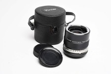 Vivitar 3X-1 Auto tele Converter M42 Mount, caps case, very clean