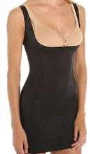 Assets by Sara Blakely Spot-On Slimmers Open Bust Torsette Slip SS4915 S Small