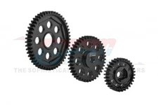 GPM Racing Losi Promoto-MX Medium Carbon Steel Transmission Gear Set MX1200S-BK