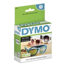 DYMO Price Tag Labels 15 16 x 7 8 White Peel and Stick Direct Thermal 400 Labels
