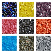 Rutkovsky 111-30516 Tila 2 Hole Pressed Beads Czech Glass 6mm Size 10g Pack