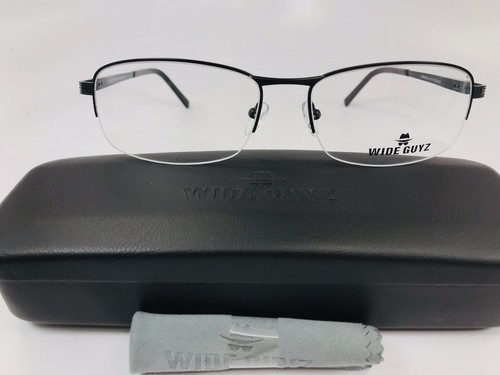 New Wide Guyz Black CAPONE Eyeglasses 61/17/150 for The Stylish Large Man - Bild 2 von 11