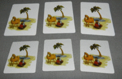 Mirage Cards - Card Packet Effect - Easy To Do! - Cards of an Oasis Turn Blank!