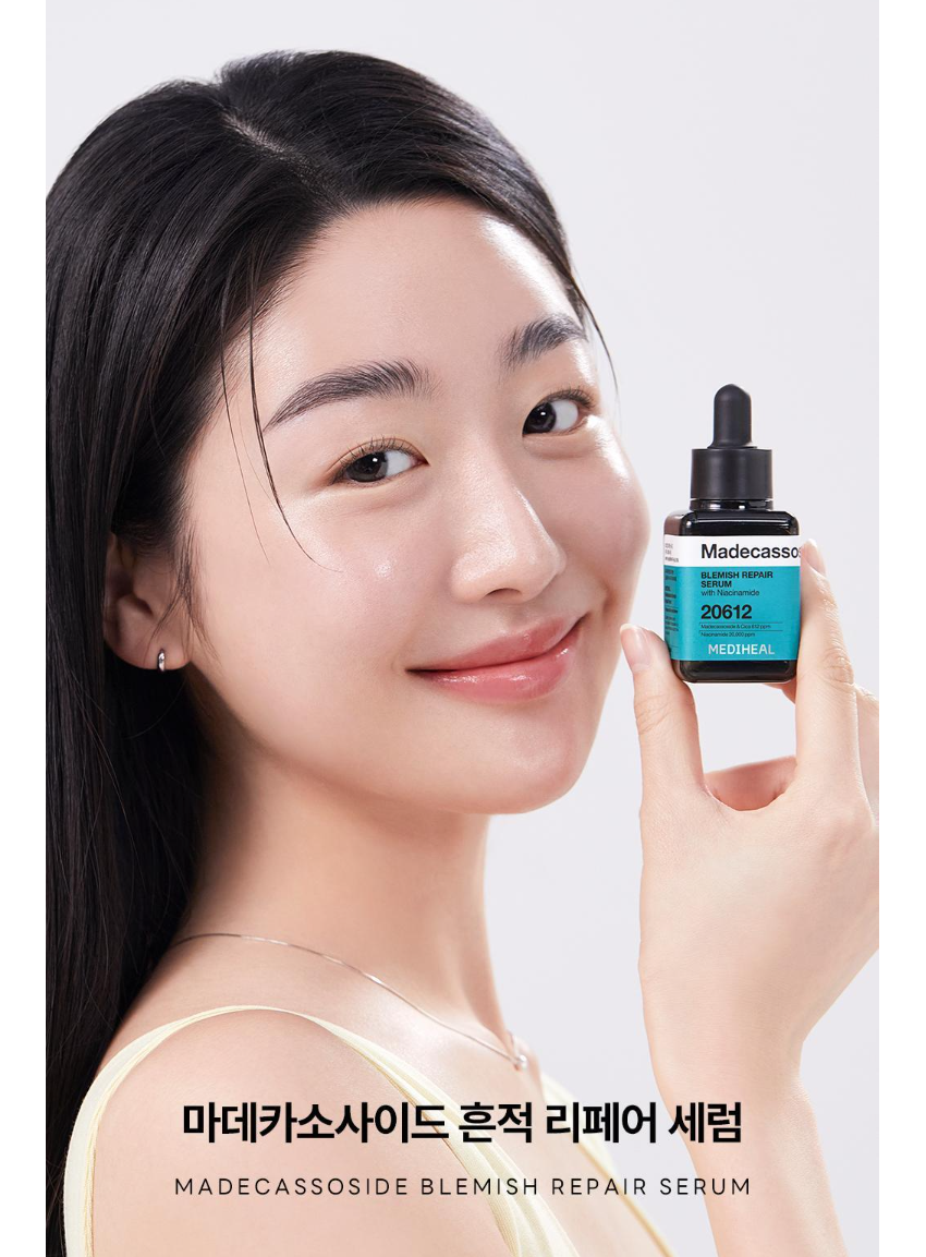 MEDIHEAL 梨様 MEDIHEAL Madecassoside Blemish Repair Serum 40ml K-Beauty | eBay