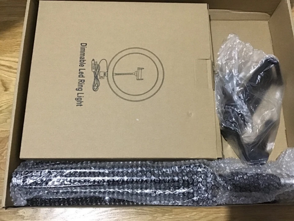 ELEGIANT EGL-06 10 inch 3 Color Modes Dimmable LED Ring Full Light Tripod Stand - Image 2 of 2