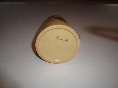 Rare Les Kouba Pheasant Mug Rosemeade Pottery NICE! - Picture 3 of 4