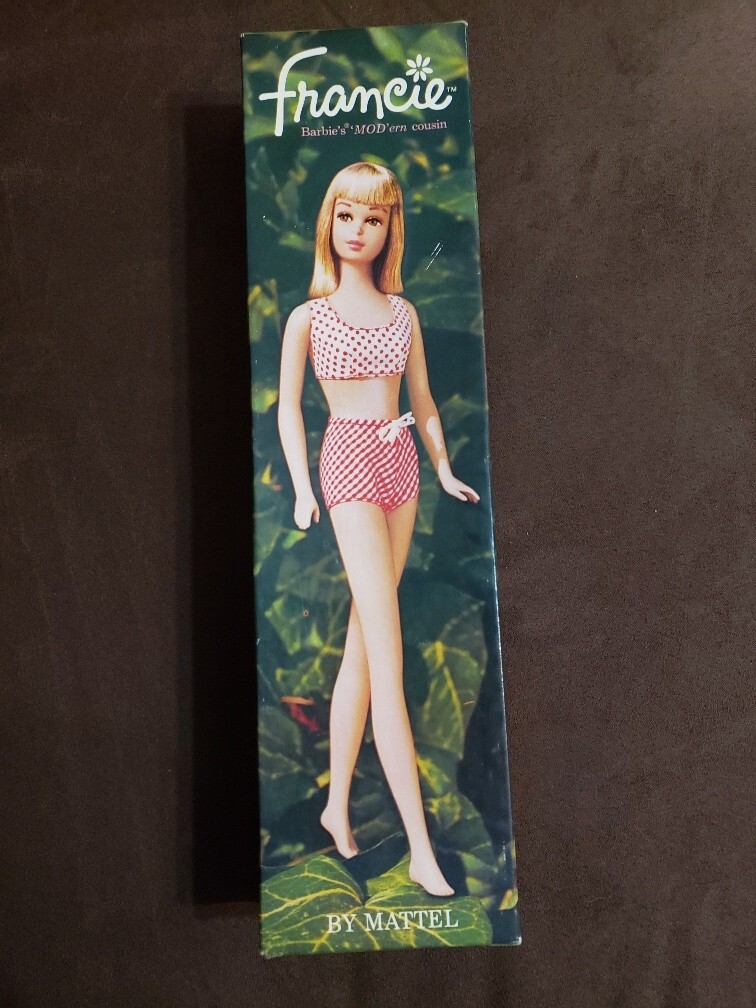 Vintage Barbie 1965 Mattel Francie mid modern Made In Japan #1140