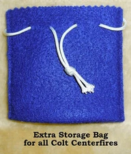 Colt Felt Cylinder Bag / Pouch Single Six Extra Cylinder, All Colt Centerfires