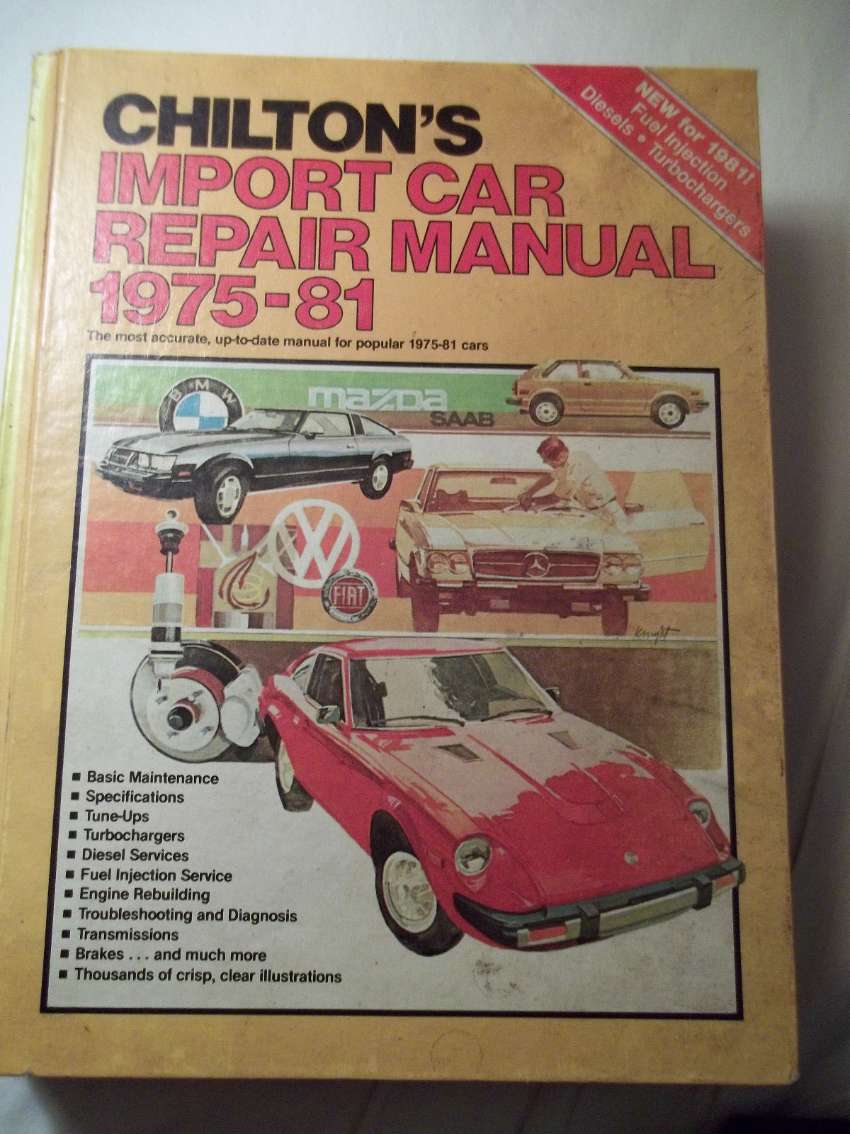 Chilton's Import Car Repair Manual, 1975-81 by Chilton Automotive Editorial  Staff (1981, Hardcover) | eBay