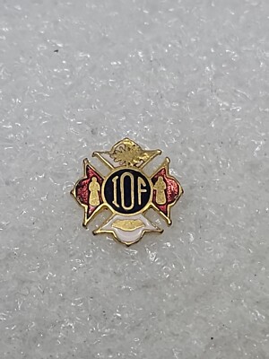 Vintage Independent Of Foresters Pin Lapel Tie Tack Enamel IOF Fraternal Mini