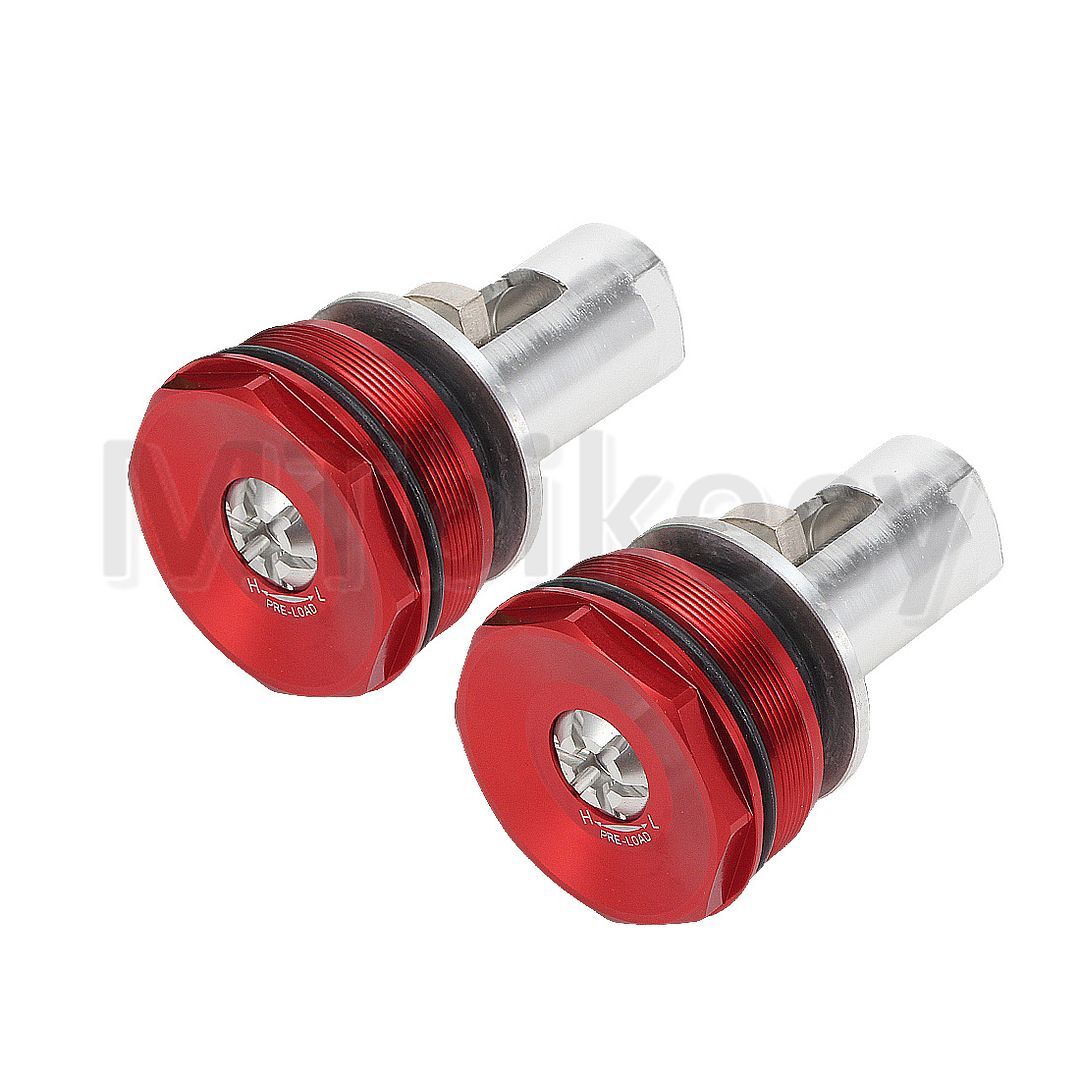 カリン Preload Front Fork Caps Adjuster Bolts For KAWASAKI ZX-10R ZX10R