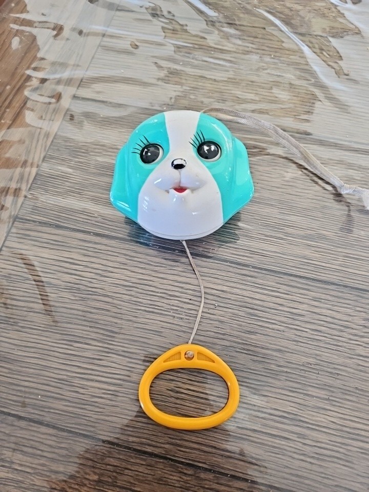 Vintage Sankyo Pull String Musical Dog Moving Eyes Japan 1970s | eBay