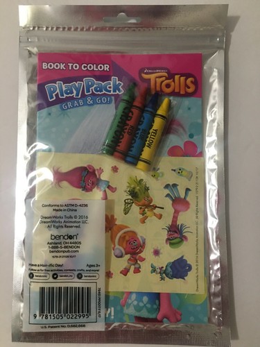Play Pack Grab & Go Libro para Colorear Pegatinas Crayones Dory-Cars-Minions-Trolls 3+ - Imagen 52 de 58
