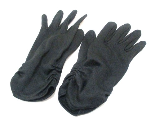 3 Pair of Vintage Gloves White, Black, & Jeweled Black Velvet Small - Picture 6 of 10