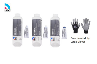USC 26006 Icing Polyester Auto Body Finishing/Glazing Filler Putty 24oz Tube