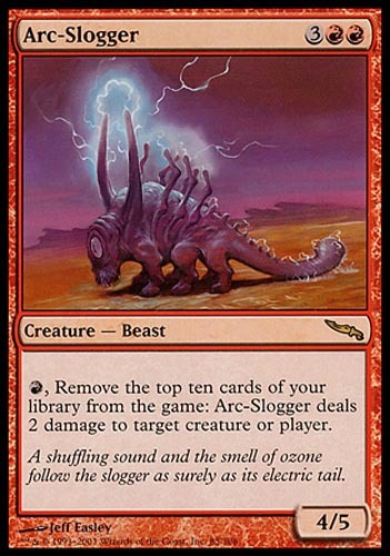 1x Arc-Slogger Mirrodin MtG Magic Red Rare 1 x1 Card Cards - Picture 1 of 1