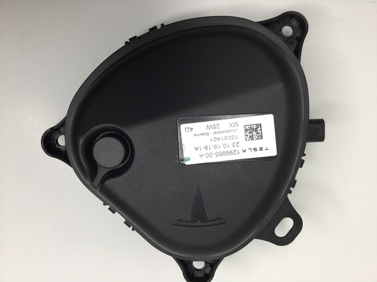 Haut-parleur Système D'alerte Sonore Pour Piéton Tesla Model 3 / Model Y - Référence 1299965-00-A, NEUF