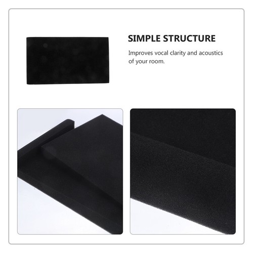 2 Stück Schallabsorbierende Shock Pad Monitor Isolation Pads Akustik Lautsprecher Schwamm - Bild 5 von 12