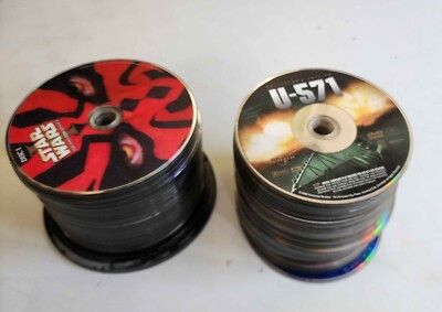 Bulk DVD Lot of 100 Different Types MOVIES SHOWS SERIES GOOD-MINT CONDITION