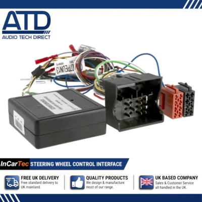 Interface De Volant ISO Pour Citroën Dispatch Fiat Scudo Peugeot 1007 207 CC - Photo 1/4