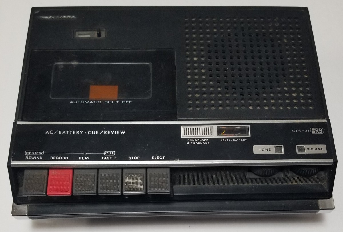 Realistic CTR-21 Cassette Recorder Cat No 14-827 w/ power cord