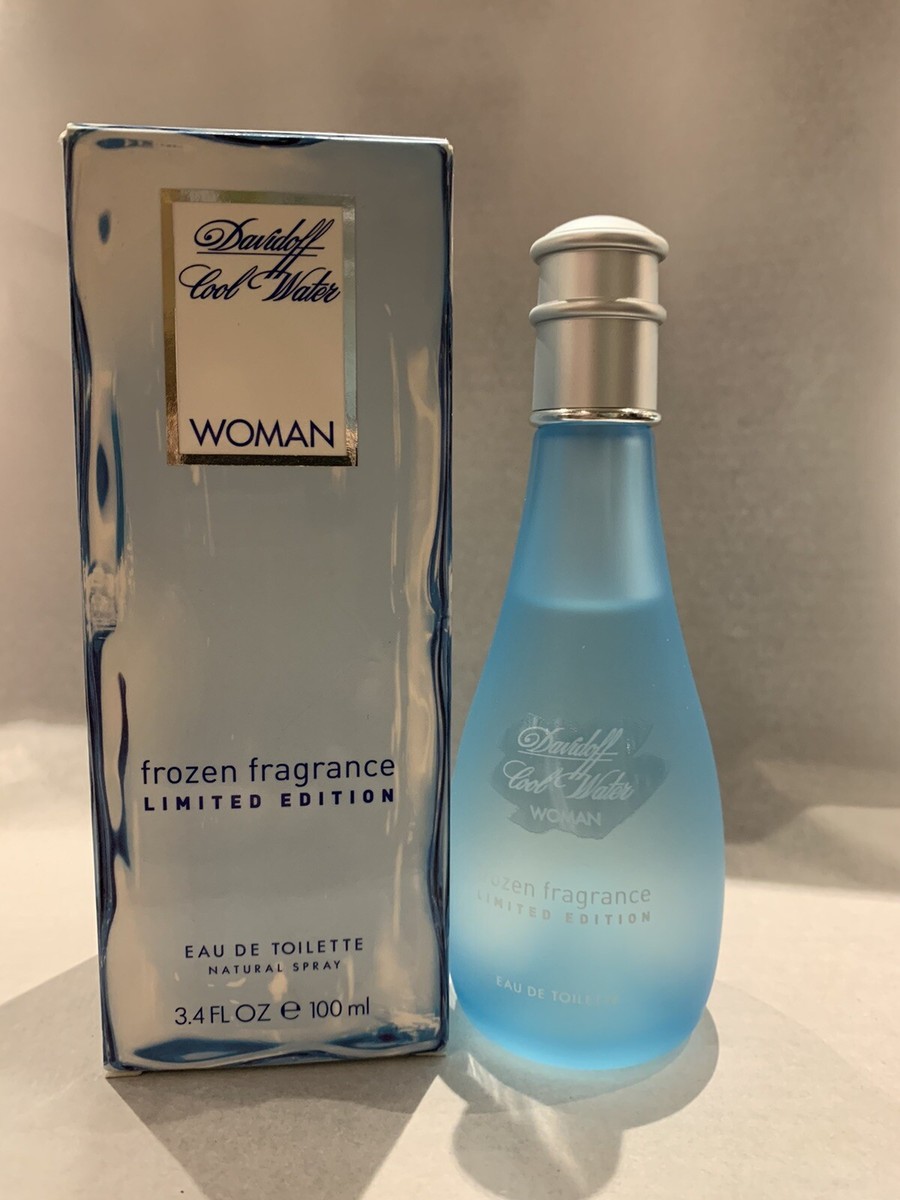 Cool Water Frozen by Davidoff 3.4 oz EDT Spray Limited Edition New