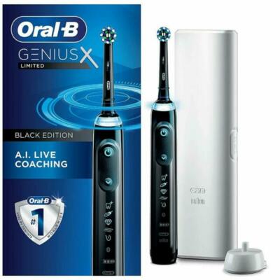 oralb electric toothbrush rechargeable - Black