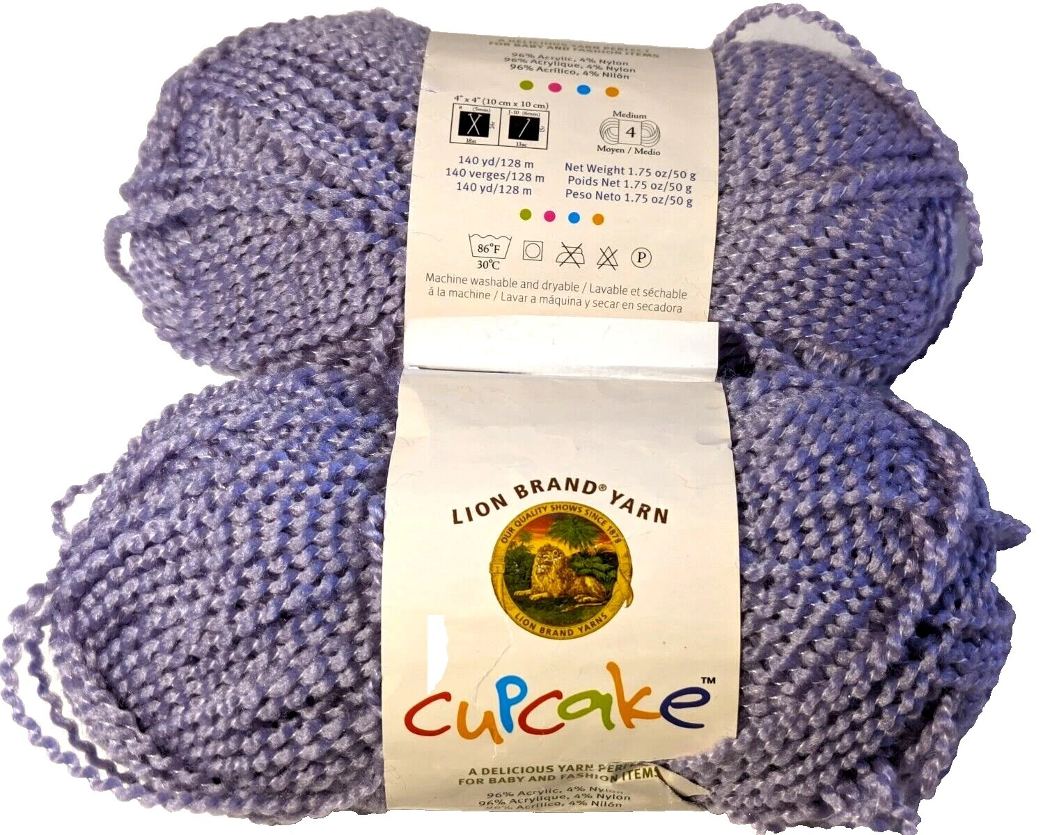 Lion Brand Baby Blankets/Throws Crocheting & Knitting Yarns