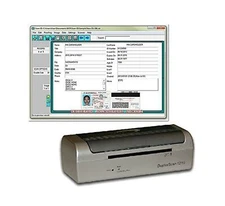 Duplex Medical Insurance Card and ID Card Scanner (w/Scan-ID LITE, for Windows)