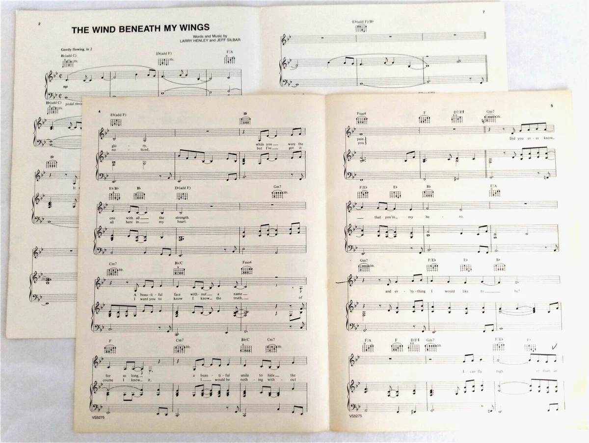 Wind Beneath My Wings Guitar Chords