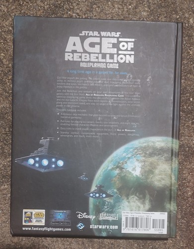 Star Wars: Age of Rebellion RPG by FFG (CRB, Beta, Beg. Game, DM Set, ex dice) - Picture 4 of 24