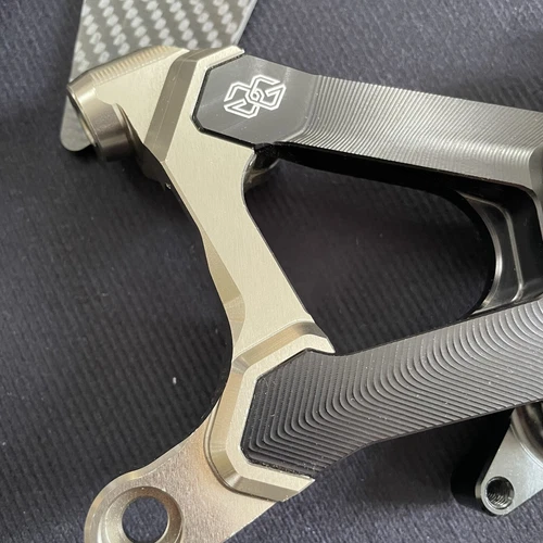 Rearset Foot Rest Peg Pedal Carbon Fiber For Ducati Streetfighter V4 S 2020-2022 - Bild 4 von 13