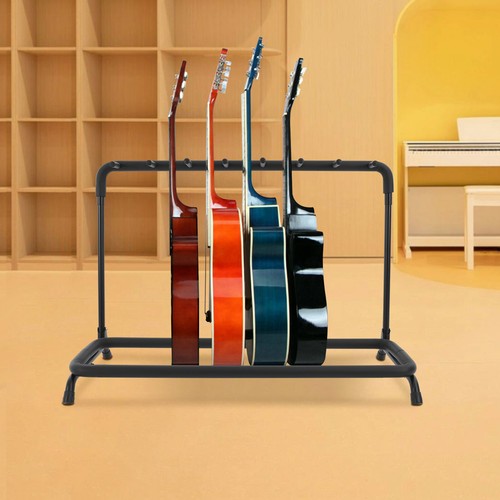 Gitarren-Display-Ständer klappbarer Gitarrenständer 7-Kopf-Gitarrenständer
