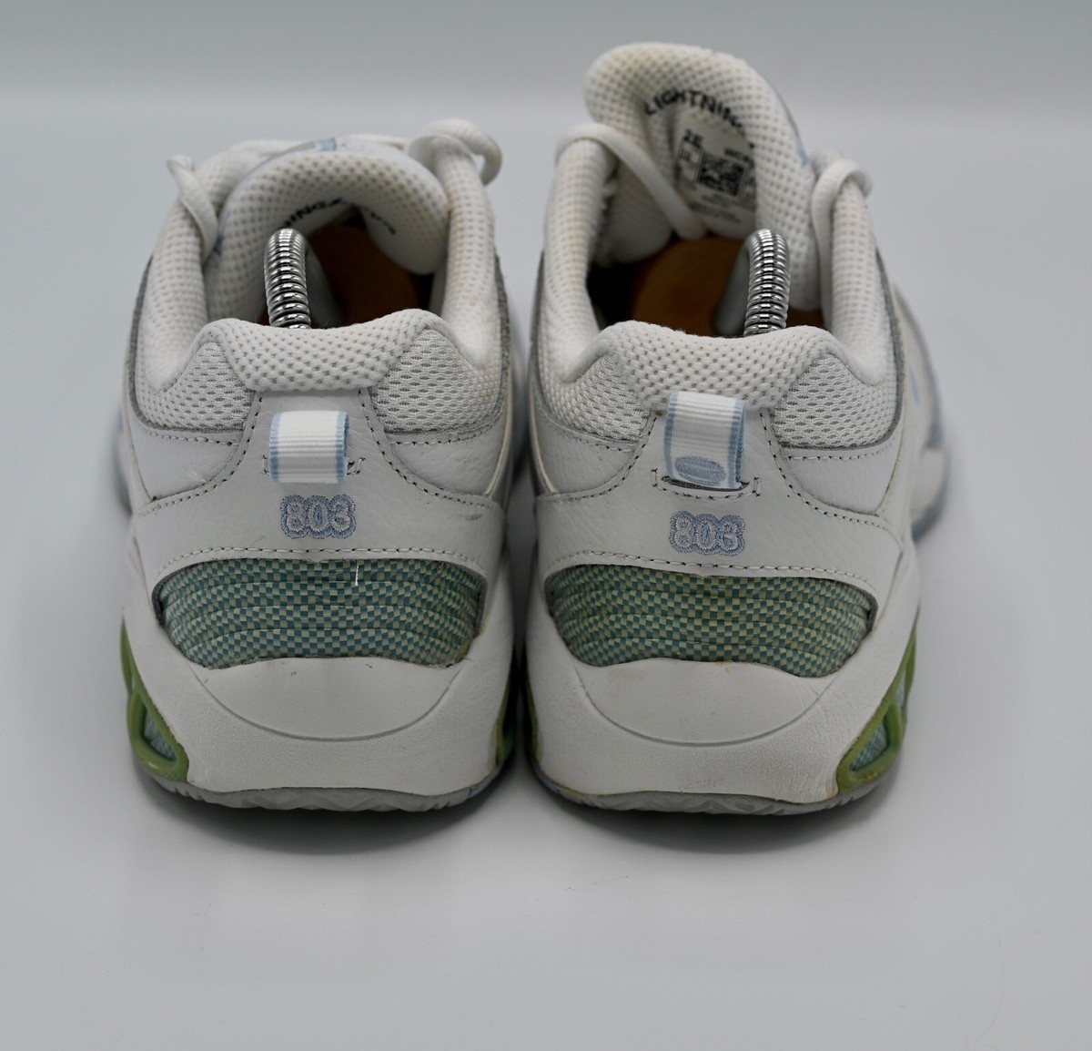 New Balance 803 White Low Mens Shoes MC803W Size 13D  Lightning Dry White Carbon New Balance® 580 Unisex Sneakers For Men | J.Crew main image 2