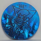 Plastic Pog Slammer * Stack N Smack * Blue DIS