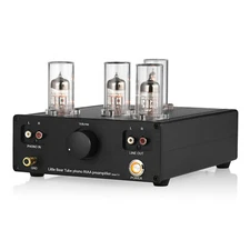 Douk Audio HIFI Tube Phono Stage Preamplifier for MM Turntables Stereo Preamp