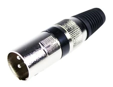  XLR 3 Pins Male Audio Plug