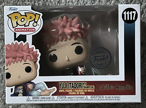 Funko Pop! Animation - Yuji Itadori w/ Tsukamoto Doll #1117 JUJUTSU KAISEN Funko