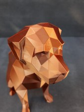 Rottweiler XL Design Skulptur Statue Modell Deko Figur Büro Hund Geschenkidee