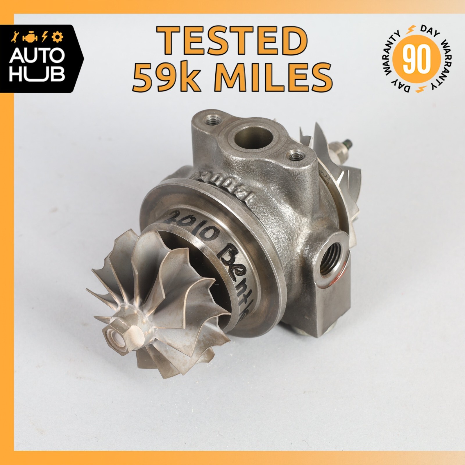 09-18 Bentley Continental GTC GT 6.0L W12 Turbo Cartridge Right Side OEM 59k