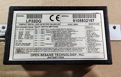 Open Sesame LP32DG Compact Fail Secure Digital Loop Detector