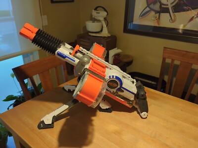 2013 Hasbro NERF N-Strike Elite Rhino-Fire Blaster Drum Magazine Clips Tripod